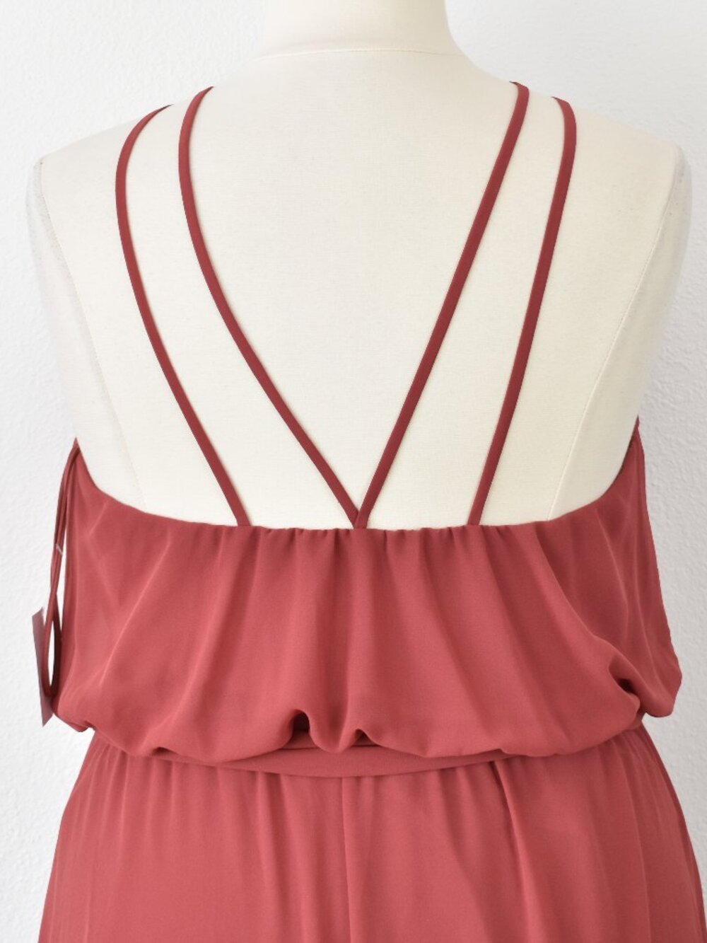 Nouvelle CAYENNE N375 Chiffon Belted Y-Neck Dress NEW - XXL - Picture 3 of 11